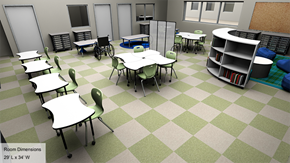 Elementary Small Groups & Mentoring Rooms - Overall View